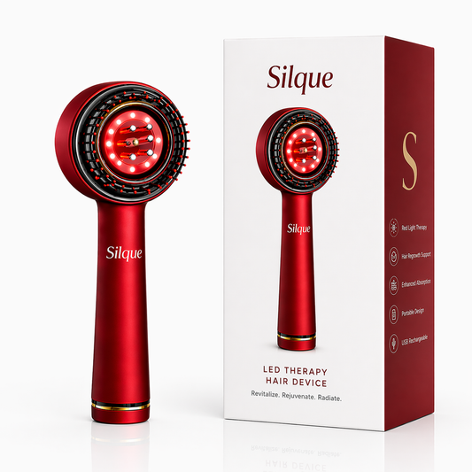 Silque Red Light Therapy Brush
