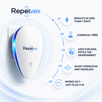 Repelvex Ultrasonic Pest Repellent
